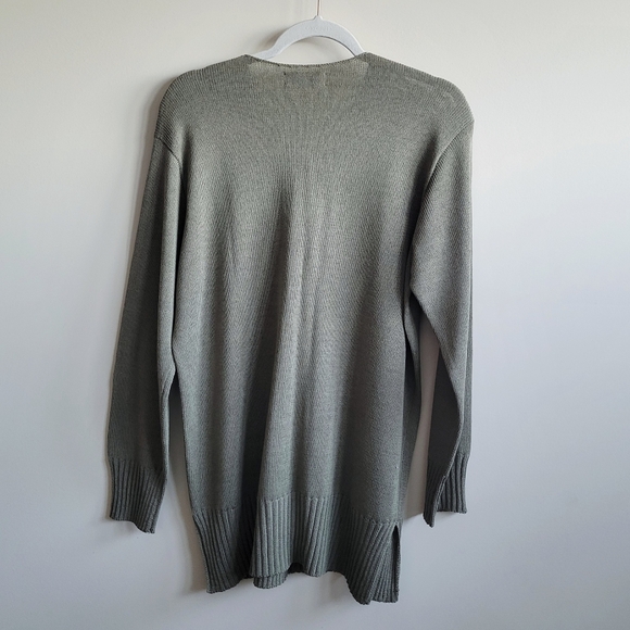 Vintage John Patrick for Geoda Design Green Open Knit Cardigan - Picture 3 of 6